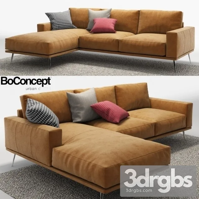 Boconcept Carlton Sofa 06 3D Model Free