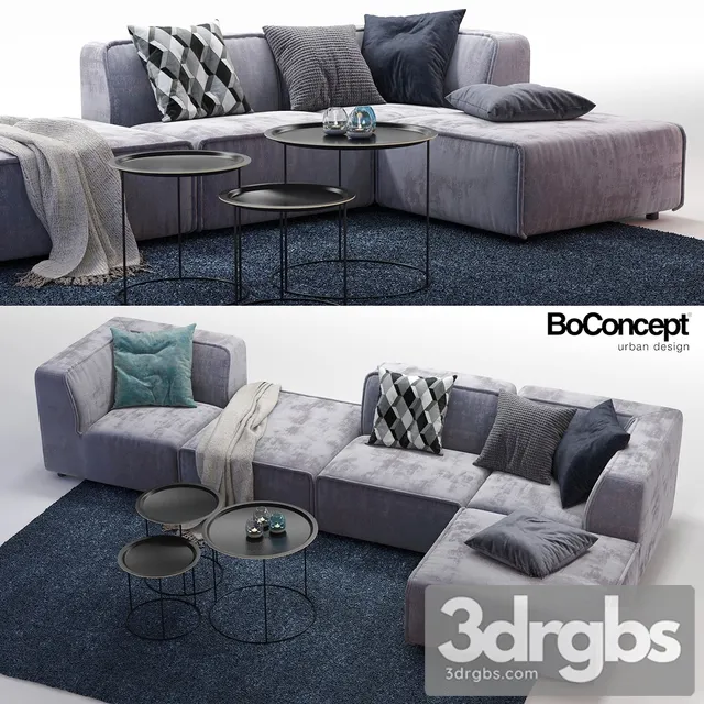 Boconcept Carmo 8 3D Model Free