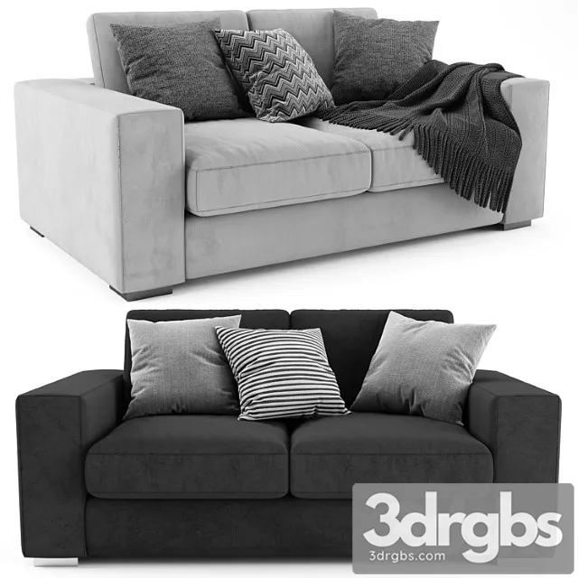 Boconcept cenova 2 seats 2 3D Model Free