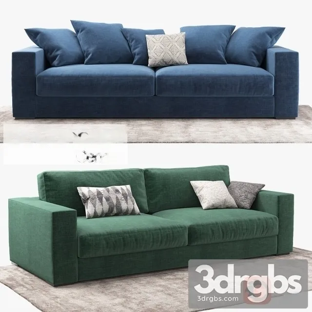 Boconcept Cenova Gde Sofa 3D Model Free