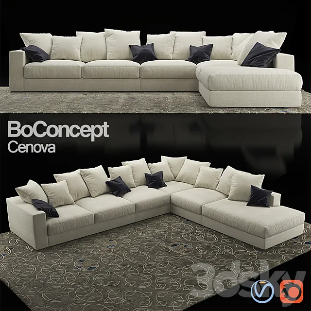 BoConcept Cenova IF52 3DModel