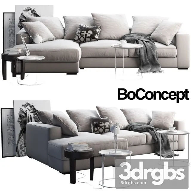 Boconcept Cenova Sofa 02 3D Model Free