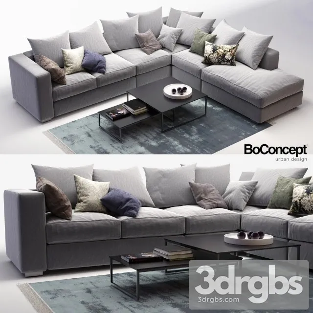 Boconcept Cenova Sofa 03 3D Model Free