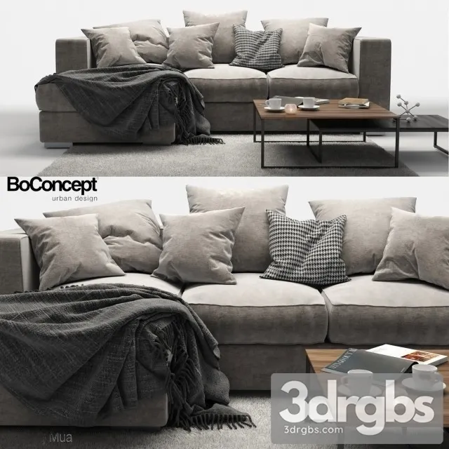Boconcept Cenova Sofa 06 3D Model Free