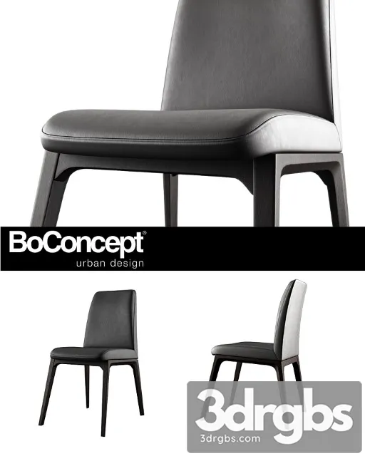 Boconcept Chair Lausanne 2 3D Model Free