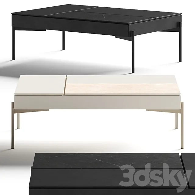 BoConcept Chiva Functional Coffee Table 3D Model