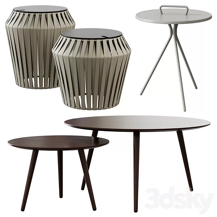 BoConcept / Coffee Tables 3D Model