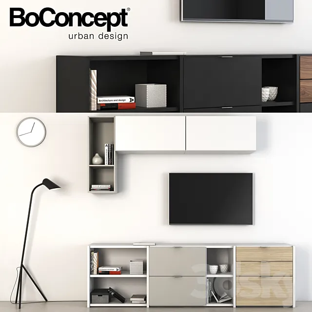Boconcept Copenhagen Lugano 3DModel