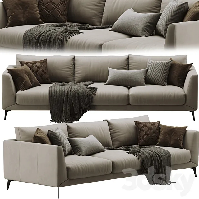 BoConcept Fargo Sofa 3D Model