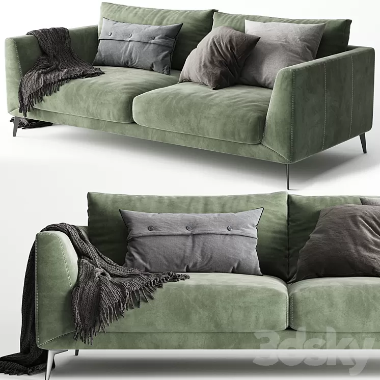 BoConcept Fargo Sofa 3D Model