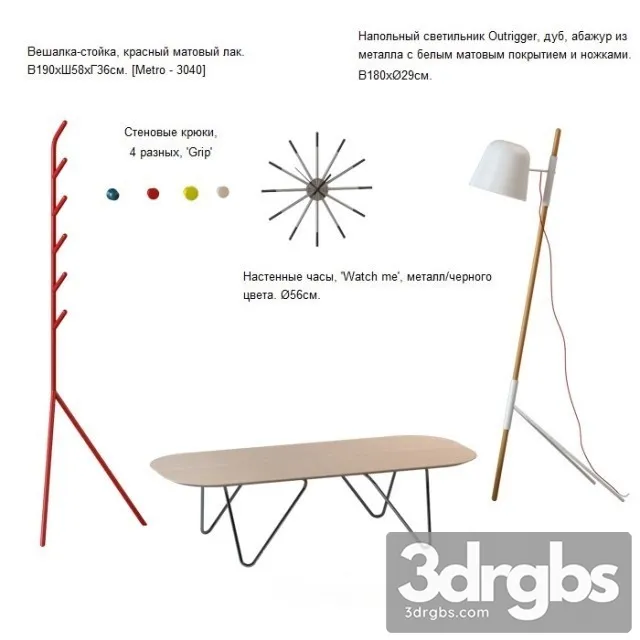 BoConcept Floor Lamp 3D Model Free