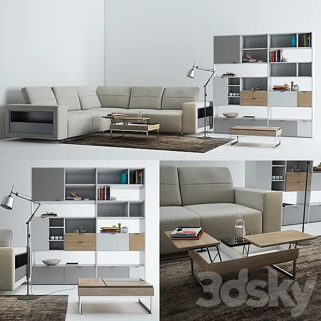 BoConcept Furniture 3D Model