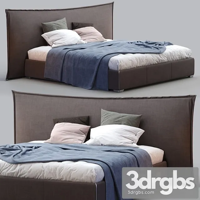 Boconcept gent bed 2 3D Model Free