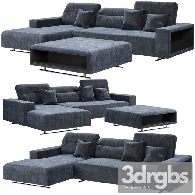 BoConcept Hampton Corner Sofa 3D Model Free