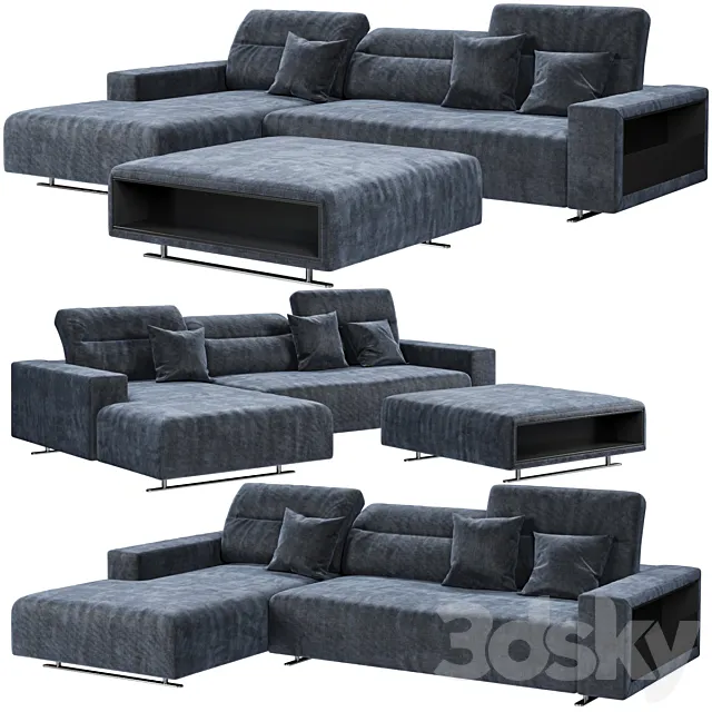 BoConcept Hampton corner sofa 3D Model