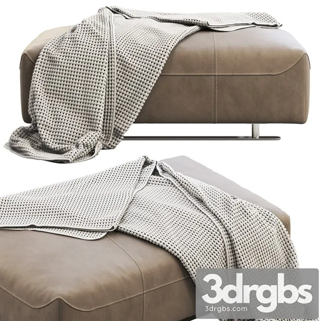 BoConcept Hampton Footstool 3D Model Free