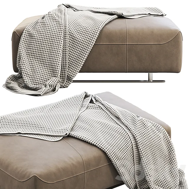BoConcept Hampton footstool 3D Model