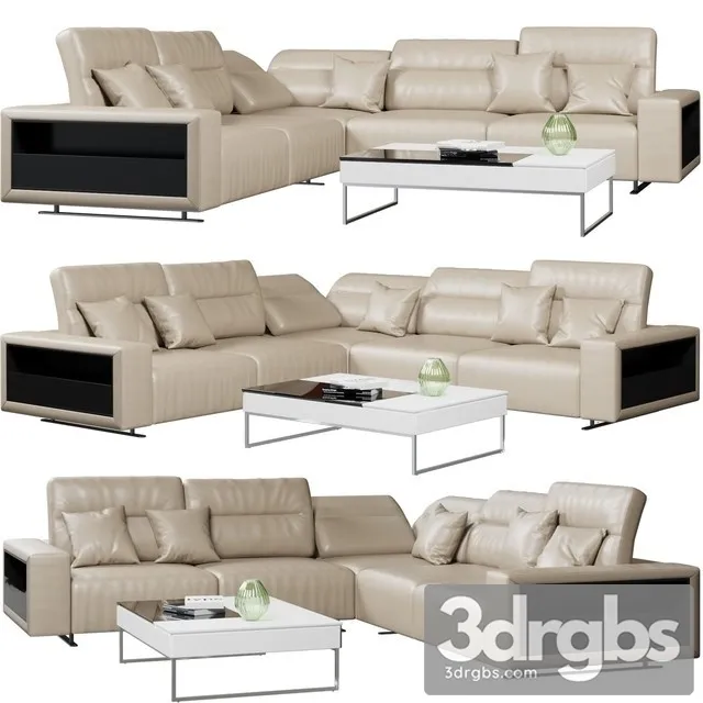 Boconcept Hampton Sofa 01 3D Model Free