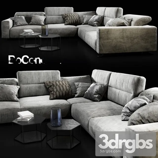 Boconcept Hampton Sofa 3D Model Free