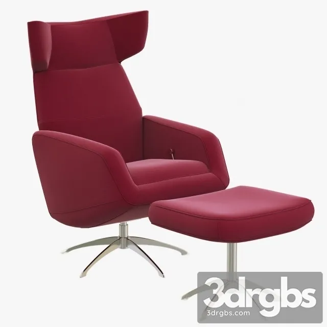 Boconcept Harvard Armchair 3D Model Free