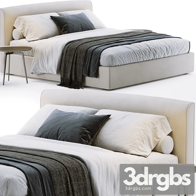 Boconcept Houston Bed 3D Model Free