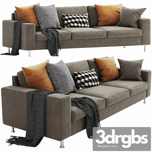 Boconcept Indivi 3 Seater 2 3D Model Free