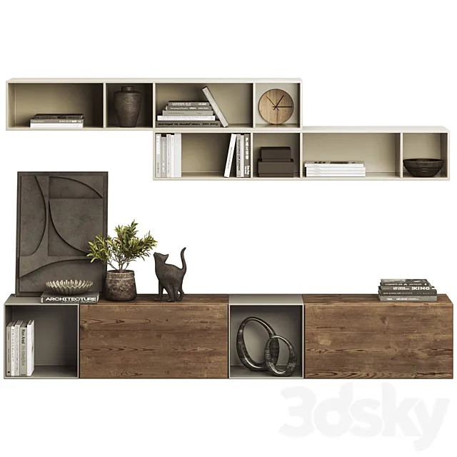 BoConcept Lugano Wall Unit 3DModel