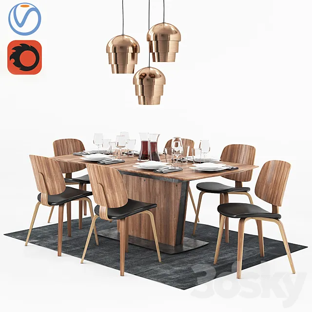 BoConcept Milano and Aarhus 3DModel