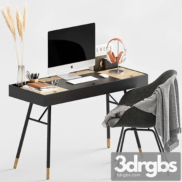 Boconcept office 2 2 3D Model Free