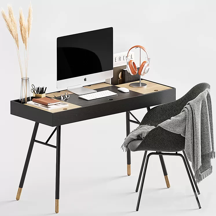 BoConcept Office 2 3D Model Free
