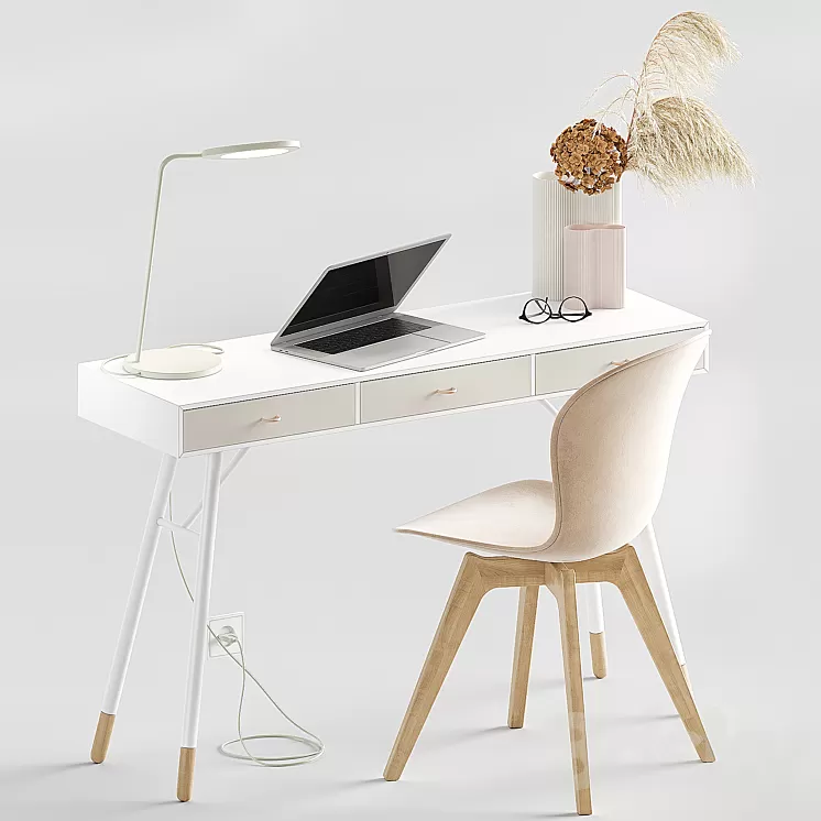 BoConcept Office 3 3D Model Free
