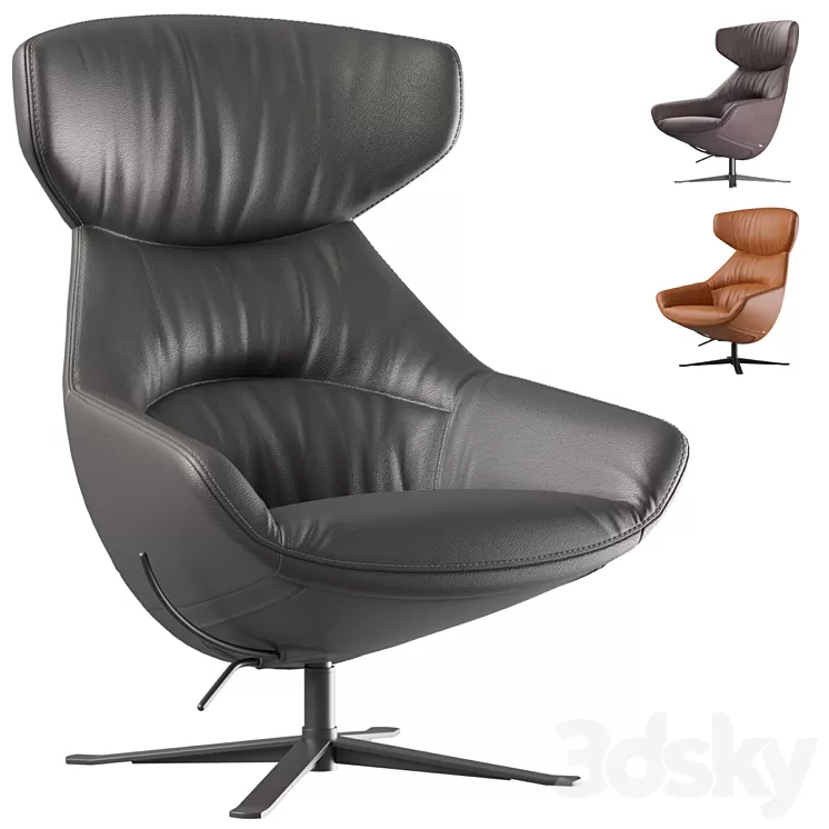 Boconcept - Porto Chair 3D Model Free