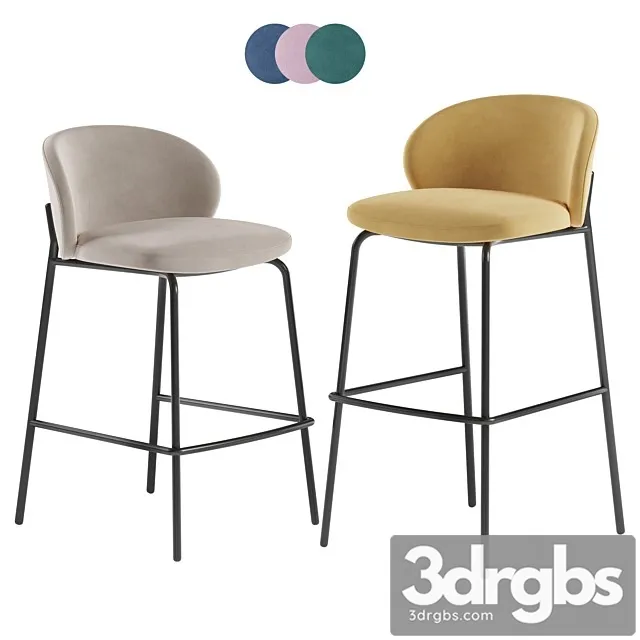 BoConcept Princeton Barstool 3D Model Free