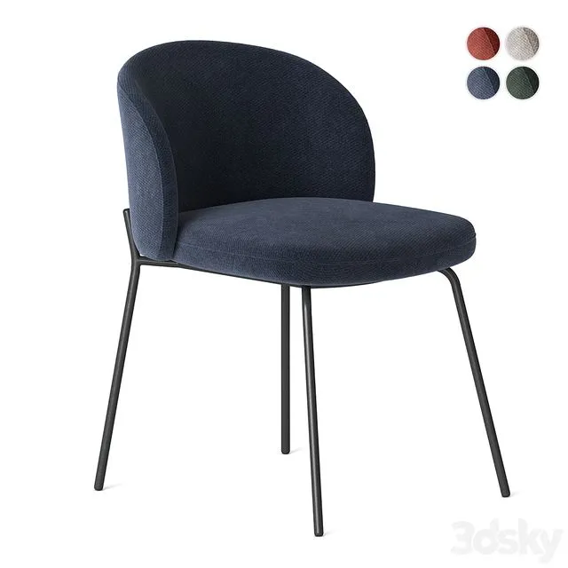 BoConcept Princeton Chair Dining 3D Model