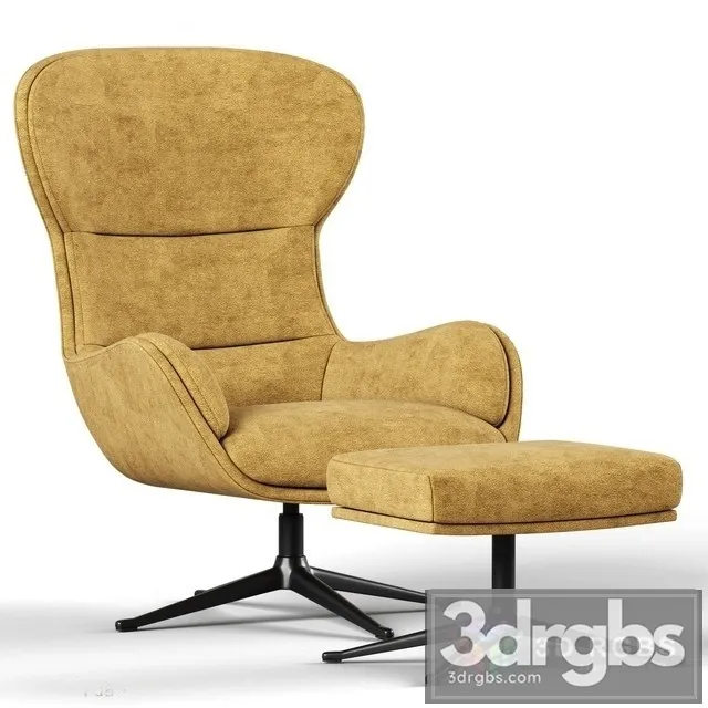 Boconcept Reno Armchair 3D Model Free