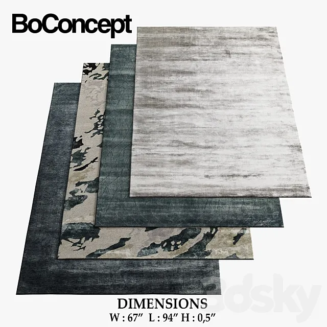 BoConcept Rugs_23 3DModel