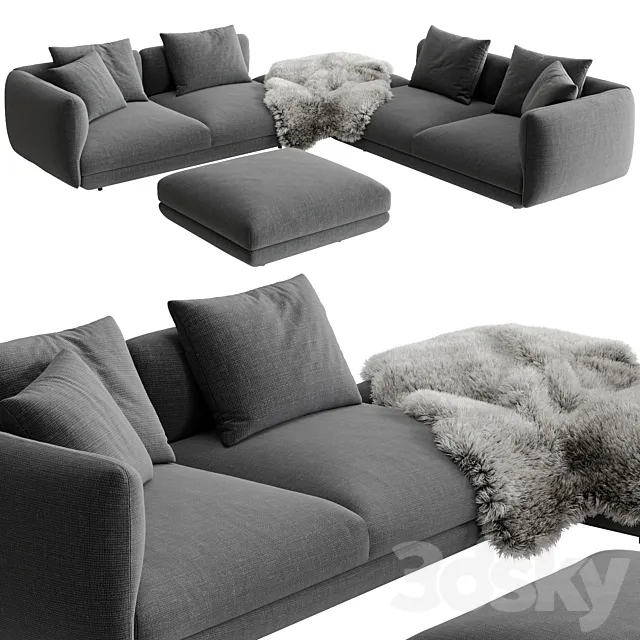 Boconcept Salamanca corner 3D Model