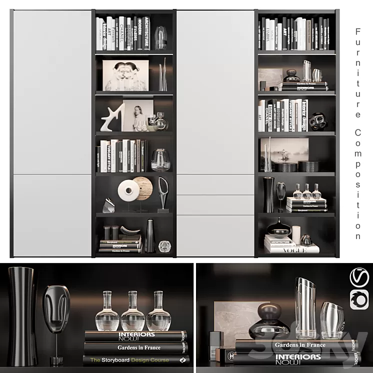 BoConcept | set 16 3D Model