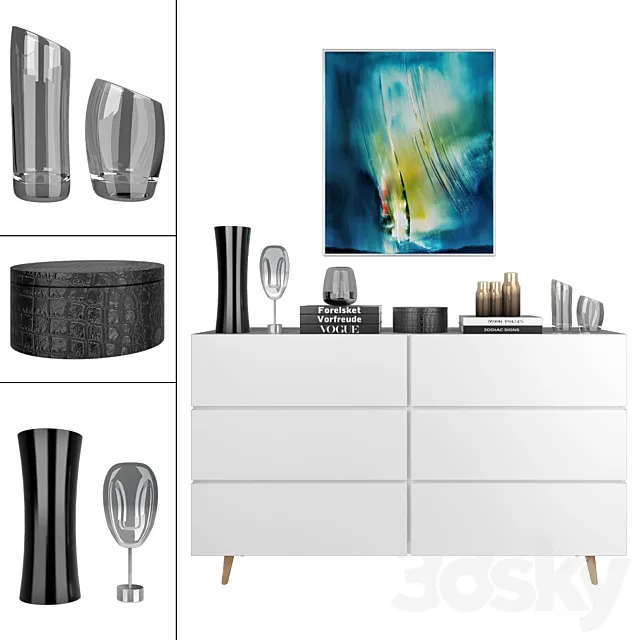 BoConcept | set 6 3D Model