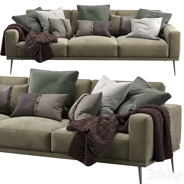 Boconcept Sofa Carlton 3D Model