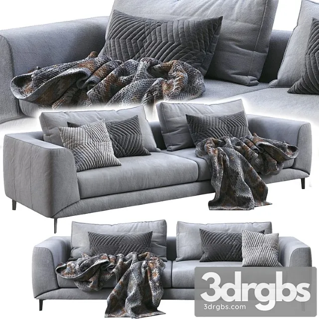 Boconcept sofa fargo 2 3D Model Download