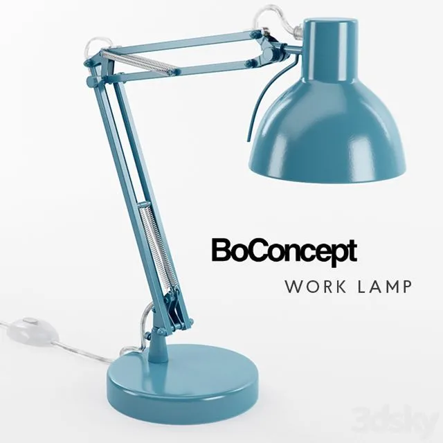 Boconcept work lamp 3D Model