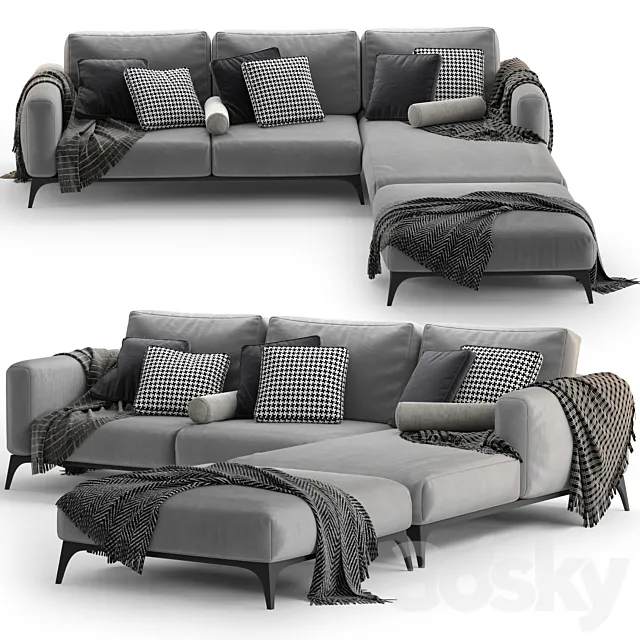 Bodema MILANO corner sofa Free Download