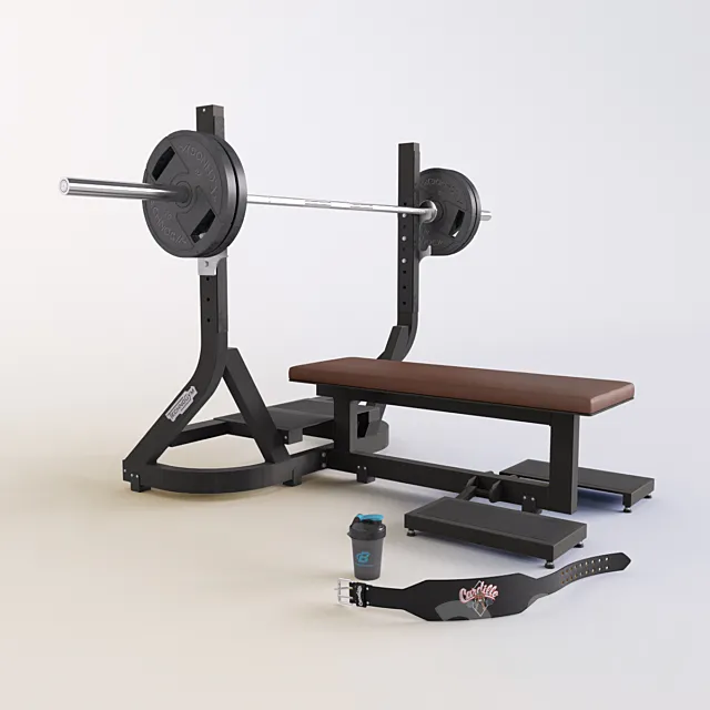 Bodibilding_Set 3DModel