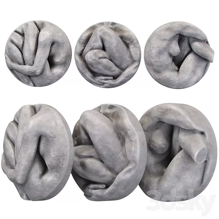 bodys sculpture panno 3D Model