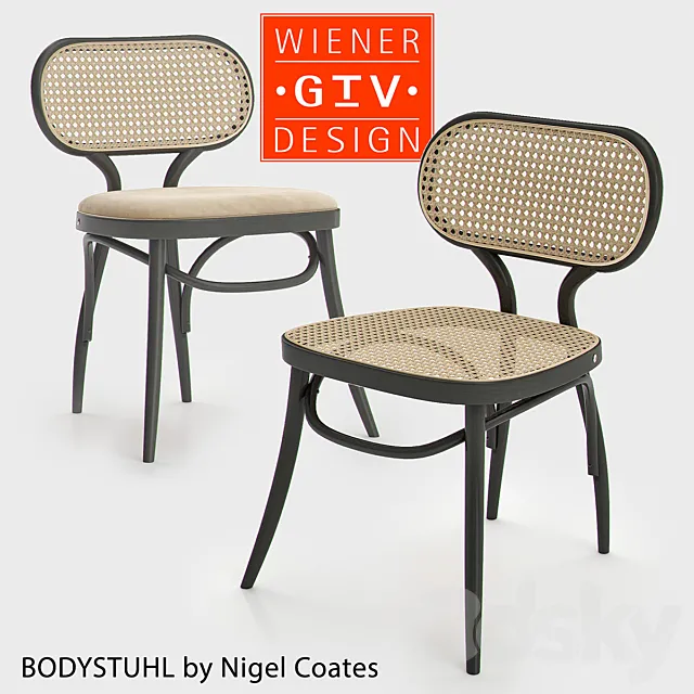 BODYSTUHL - GEBRUEDER THONET VIENNA 3DModel