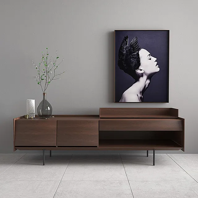 Boewer Sideboard Set 3DModel