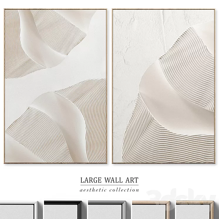 Bohemian Relief Plaster Wall Art C-610