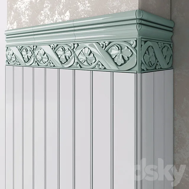 BOISERIE of Ceramiche Grazia 3D Model