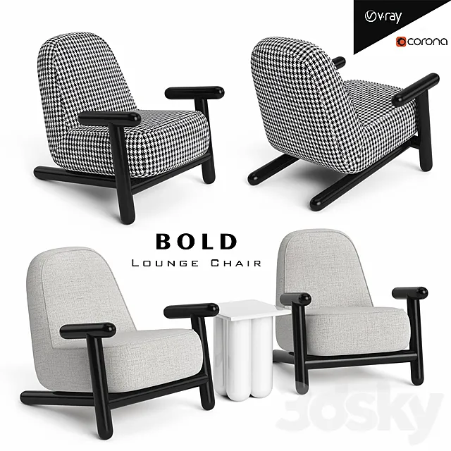 BOLD Armchair 3D Model